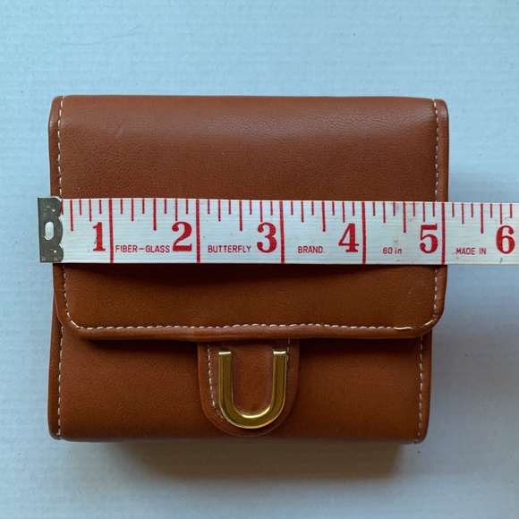 Vintage Leather Roger Gimbel Wallet With Mirror and Memo Pad - Picture 11 of 12